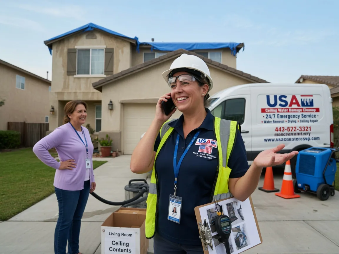 Ceiling Water Damage Restoration Drummond, OK FAQs