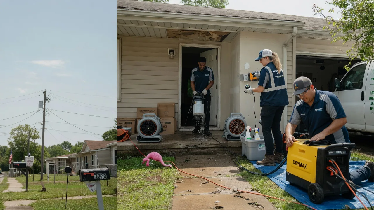 Storm Damage Water Removal in Drummond, OK near me